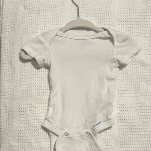 Gerber Classic White Baby Bodysuit